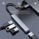 ORICO USB HUB AH-13, 4X ΘΥΡΏΝ, USB 3.0, 5GBPS, USB-C ΣΎΝΔΕΣΗ, ΓΚΡΙ