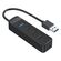 ORICO USB HUB TWU32-4A, 4X ΘΥΡΏΝ, USB 3.0, 5GBPS, USB ΣΎΝΔΕΣΗ, ΜΑΎΡΟ