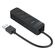 ORICO USB HUB TWU32-4A, 4X ΘΥΡΏΝ, USB 3.0, 5GBPS, USB ΣΎΝΔΕΣΗ, ΜΑΎΡΟ