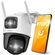 IMOU IP CAMERA CRUISER DUAL 6MP IPC-S7XP-6M0WED, OUTDOOR, DUAL CAMERA 3MP FIXED & 3MP MOTORIZED ROTATED PTZ CAMERA, H.265/H.264, 8X DIGITAL ZOOM,WIFI, ETHERNET, MICRO SD, MIC&SPEAKER, 2 WAY TALK, BUILT IN SIREN &SPOTLIGHT, DC12V, SMART TRACKING, 2YW.