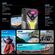 ULEFONE SMARTPHONE ARMOR 34 PRO ΜΕ ΒΙΝΤΕΟΠΡΟΒΟΛΈΑ, 6.95", 5G, 16/512GB, 25500MAH, IP68/IP69K/MIL-STD-810H, ΜΑΎΡΟ