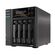 ASUSTOR NAS LOCKERSTOR 4 GEN3 AS6804T 4-BAY 3,5 /4X M.2 NVME SLOTS/AMD RYZEN QUAD-CORE/16GB DDR5/2X 10 GBE, 2X5GBE PORT