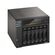 ASUSTOR NAS LOCKERSTOR 6 GEN3 AS6806T 6-BAY 3,5 /4X M.2 NVME SLOTS/AMD RYZEN QUAD-CORE/16GB DDR5/2X 10 GBE, 2X5GBE PORT