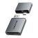 CABLETIME CARD READER CT-ACCD3-AG ΓΙΑ SD & MICRO SD, USB 3.0, 5GBPS, ΓΚΡΙ