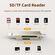 CABLETIME CARD READER CT-ACMCD2-ZG ΓΙΑ SD & MICRO SD, USB 3.0, 5GBPS, ΓΚΡΙ