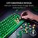 RAZER BLACKWIDOW V4 75% PHANTOM ED. - MECHANICAL - RGB - HOT-SWAPPABLE - ORANGE TACTILE SWITCHES