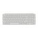 KEYCHRON B2 PRO (B2P-K8) ULTRASLIM MINI WIRELESS BT KEYBOARD ZMK ONLINE CUSTOMIZE WHITE 96% US LAY