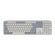 KEYCHRON B6 PRO (B6P-K11) ULTRASLIM WIRELESS KEYBOARD ZMK ONLINE CUSTOMIZATION - RETRO BLUE 100% US