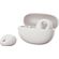 QCY CROSSKY C10 WHITE OPEN EAR TPU EARCLIP, IPX5 CALL NOISE REDUCTION BT 5.4 EARBUDS 30H