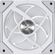 LIAN LI UNI FAN INFINITY SL - 120 - WIRELESS - WHITE - ARGB PWM FAN (1PCS) NO CONTROLLER