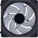 LIAN LI UNI FAN INFINITY SL - 120 - REVERSE - WIRELESS - BLACK - ARGB PWM FAN (1PCS) NO CONTROLLER