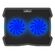 POWERTECH ΒΆΣΗ & ΨΎΞΗ LAPTOP PT-930, ΈΩΣ 15.6", 2X 125MM FAN, LED, ΜΑΎΡΟ
