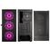 KOLINK OBSERVATORY HF MESH ARGB MIDI TOWER CASE - BLACK (WITH 6 ARGB FANS - 3X140MM & 3X120MM)